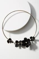 Zenzii Black Dahlia Collar Necklace