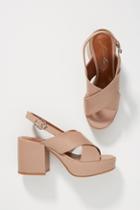 Lola Cruz Platform Heeled Sandals