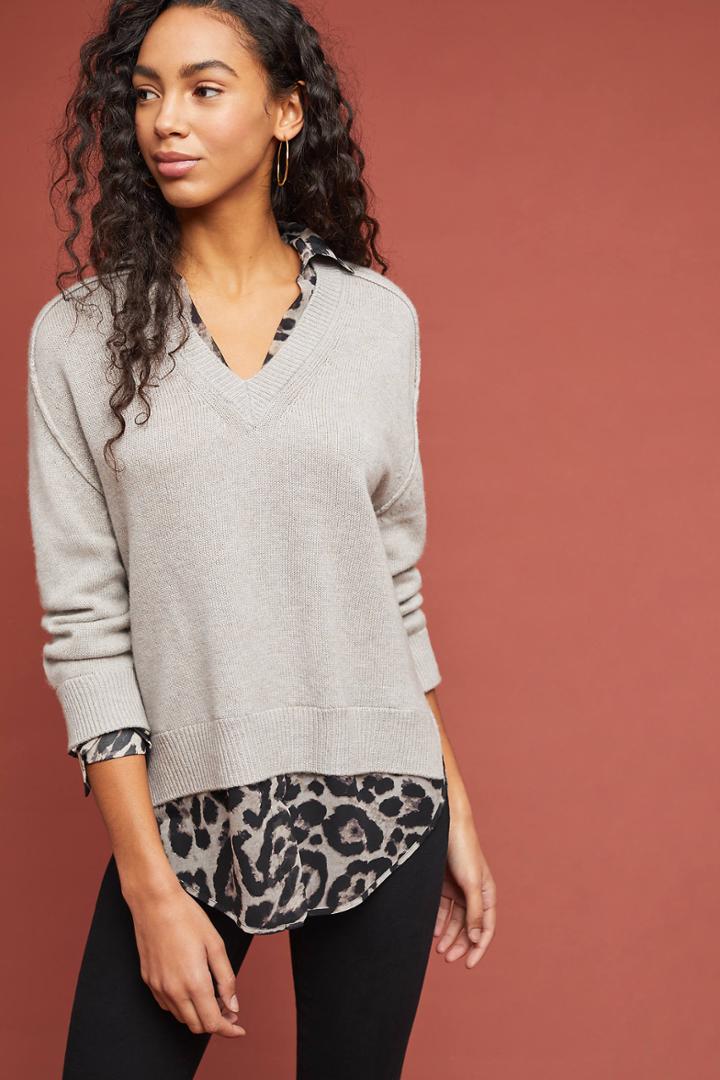 Brochu Walker The Looker Leopard Sweater