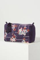 Camilla Floral Embroidered Cosmetic Case