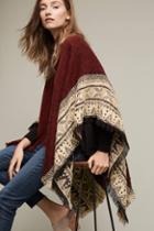 Anthropologie Textured Mada Kimono