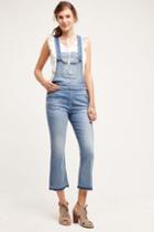 7 For All Mankind Cropped Boot Overalls Delphi Beach