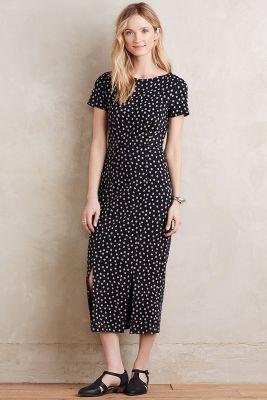 Neutral Territory T-shirt Midi Dress