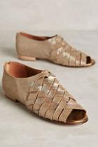 Luiza Perea Leto Flats Gold
