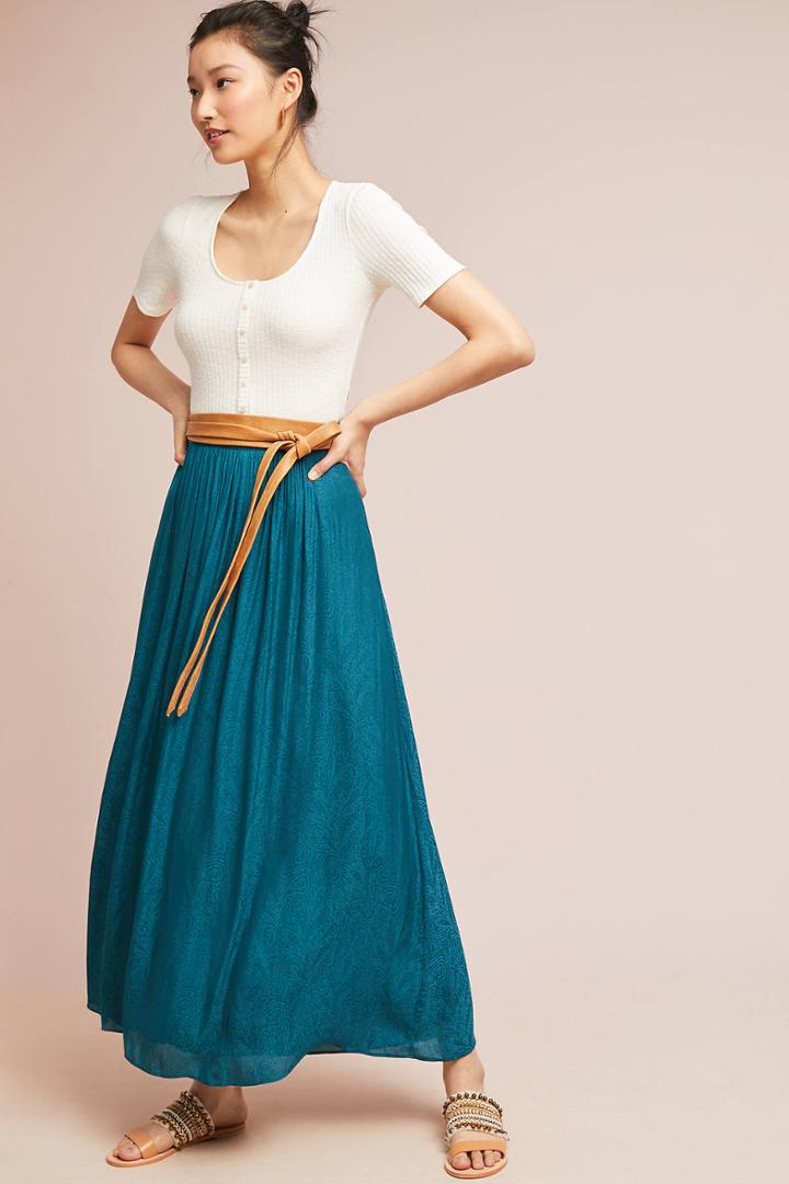 Akemi + Kin Paros Maxi Skirt