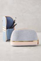 Anthropologie Chambray Pouch