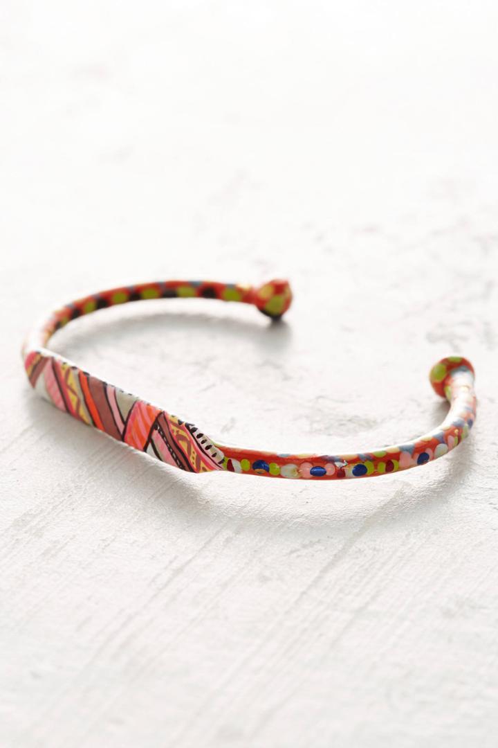 Susan Alexandra Rawan Painted Cuff