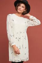 Featherbone Feuille Embroidered Tunic Dress