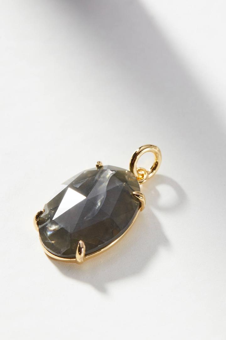 Anthropologie Oval Stone Charm