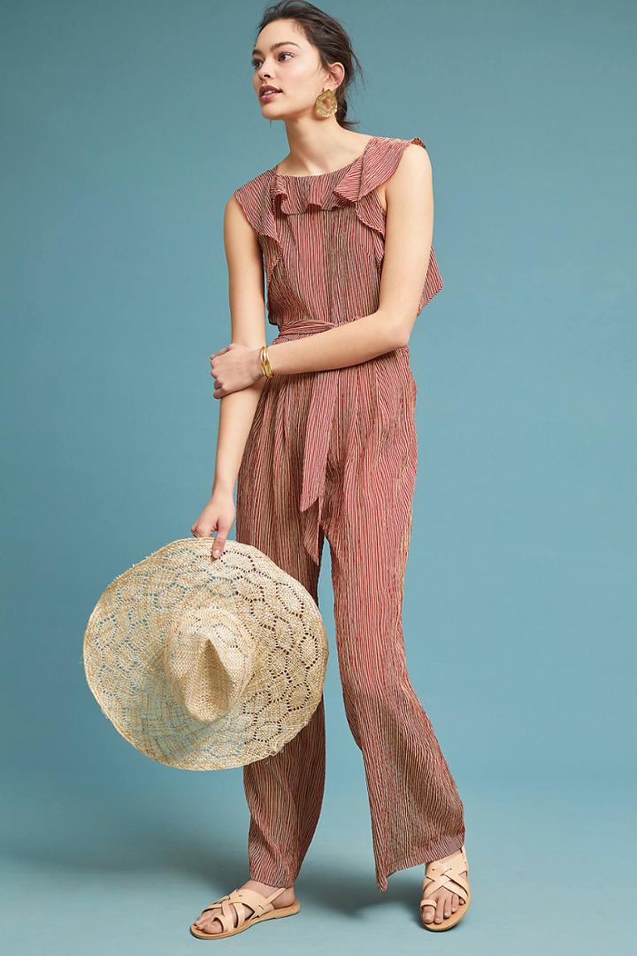 Eva Franco Terracotta Jumpsuit