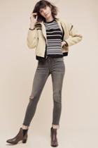 Mother The Looker Mid-rise Frayed Ankle Jeans