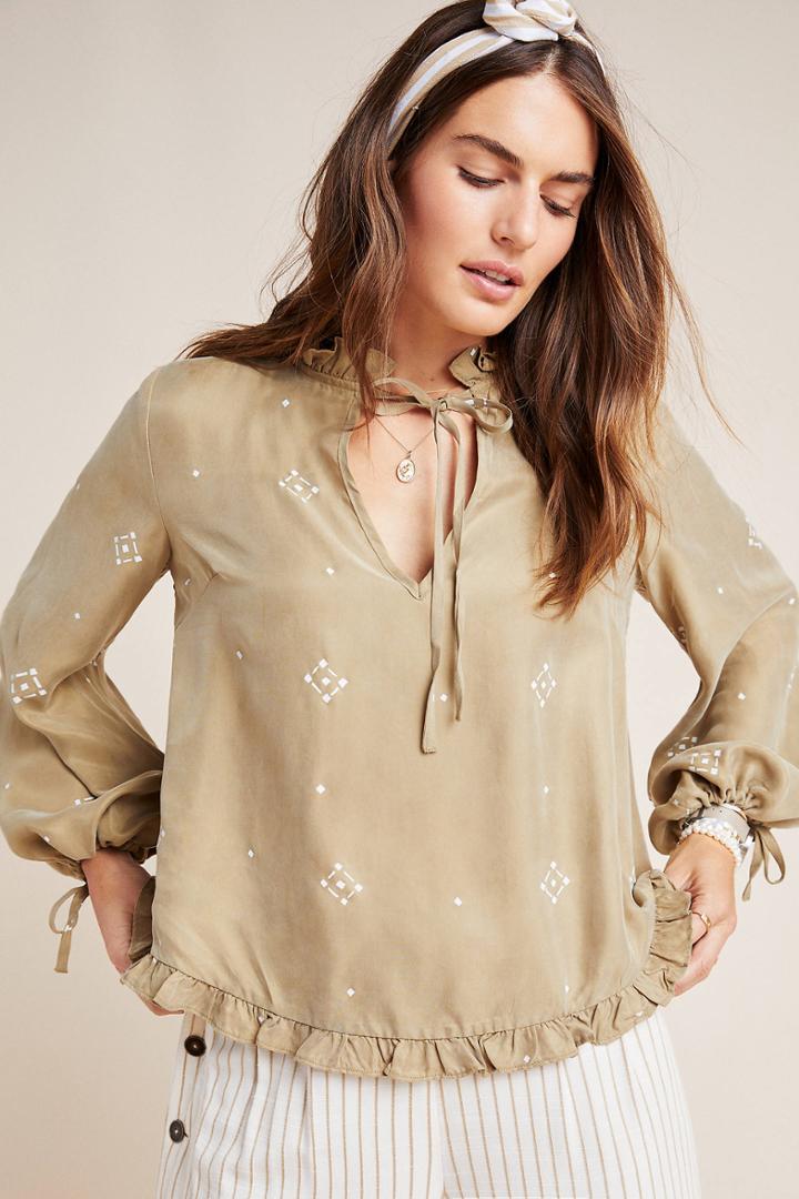 Sancia Yoelette Peasant Blouse