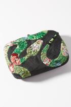 Aranaz Embroidered Serpentina Clutch