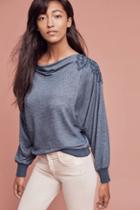 Meadow Rue Bria Lace-back Sweatshirt