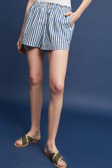 Mo:vint Blair Striped Shorts