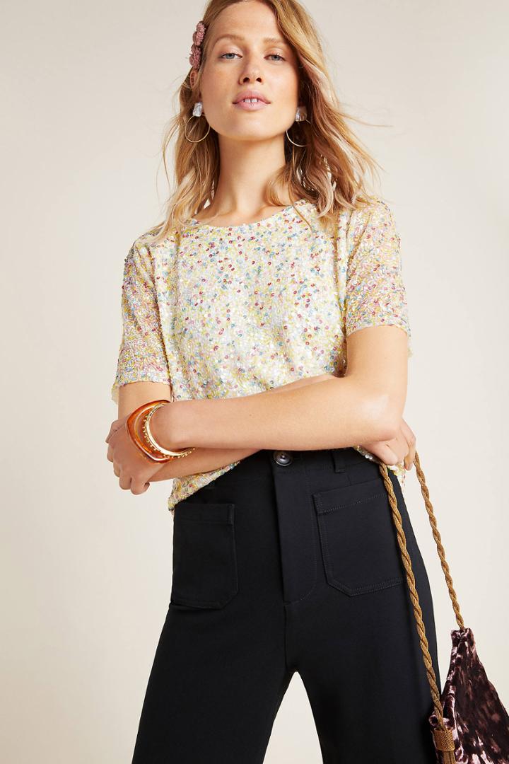 Varun Bahl Lynnie Sequined Blouse