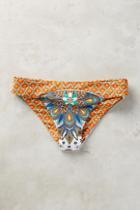 Red Carter Reversible Mosaic Bottoms Orange