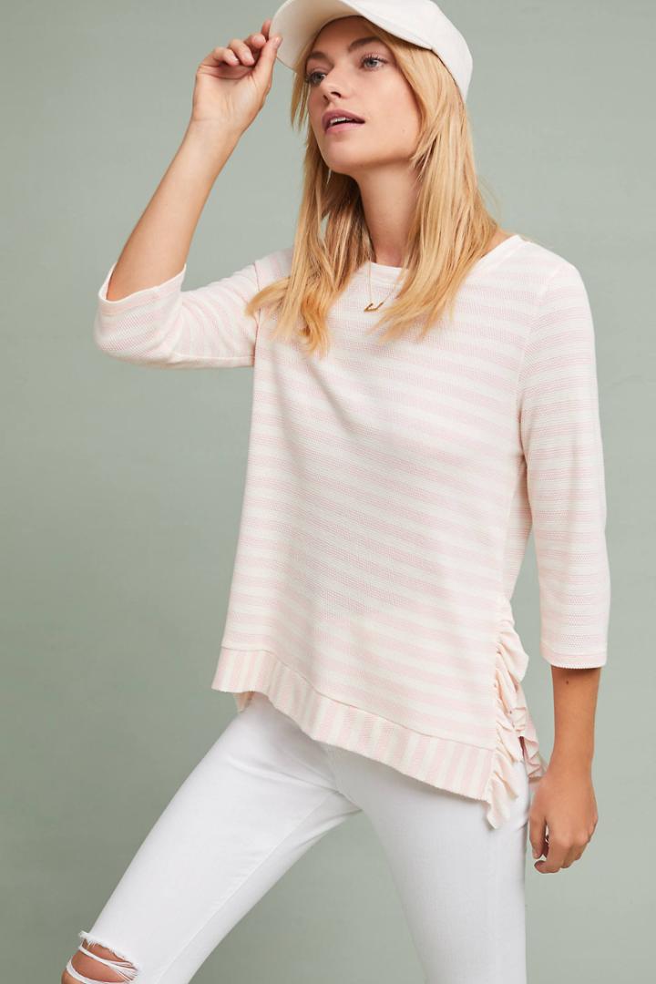 Sunday In Brooklyn Carpinteria Ruffled Top