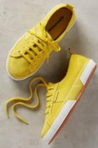 Superga Suede Sneakers Yellow