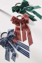 Anthropologie Priscilla Bow Ponytail Holder Set