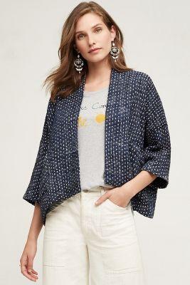 Neeru Kumar Cropped Kantha Jacket