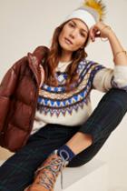 Heartloom Joni Shine Fair Isle Sweater