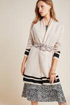 Cupcakes And Cashmere Stephine Striped Cardigan