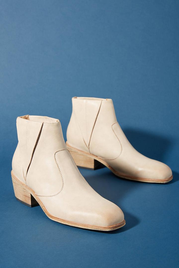 Silent D Western Metallic Booties