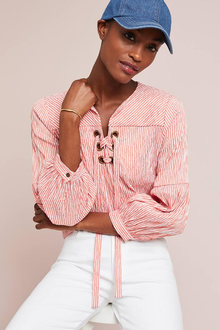 Matison Stone Amasa Peasant Top
