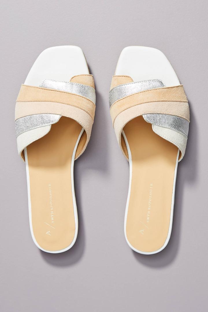 Anthropologie Glinda Slide Sandals