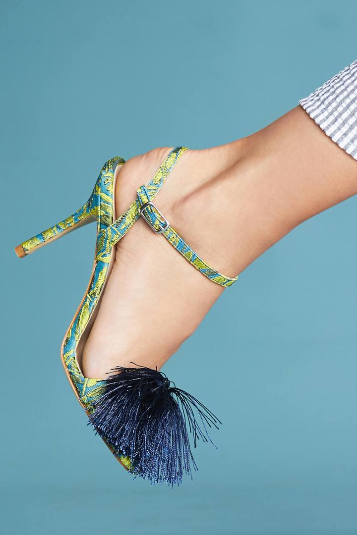 Charles David Sassy Tassel Heels