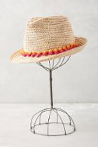 Tracy Watts Citrus Pom Fedora