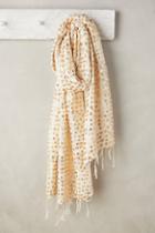 Ink + Alloy Polka Dotted Fringe Scarf