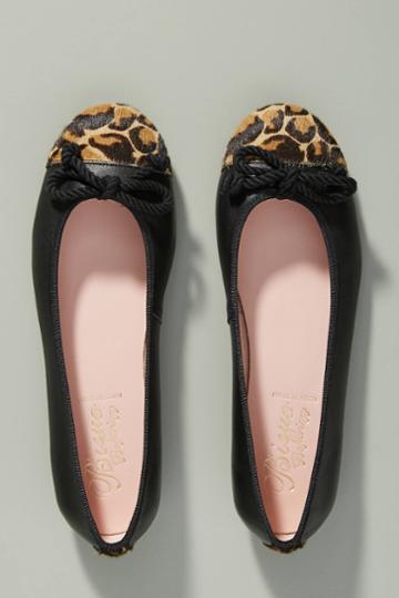 Anthropologie Bisue Ballerina Leopard Ballet Flats