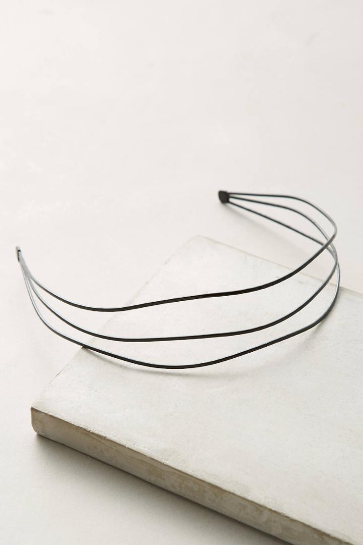 Anthropologie Neon Wave Headband