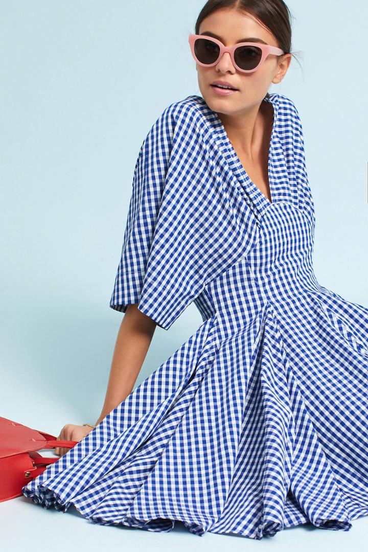 Petersyn Kitzy Gingham Dress