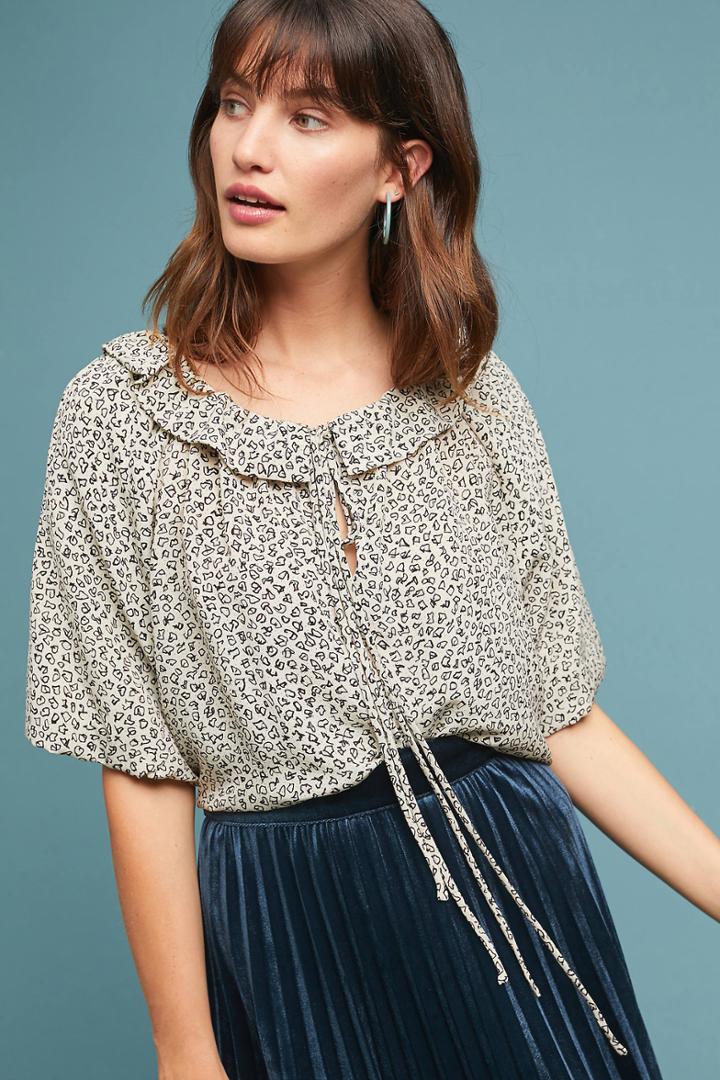 Whit Grace Silk Top