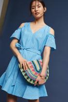 Shoshanna Francesca Open-shoulder Dress
