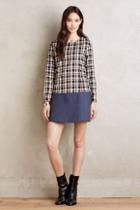 Megan Swansen Plaid Mini Dress