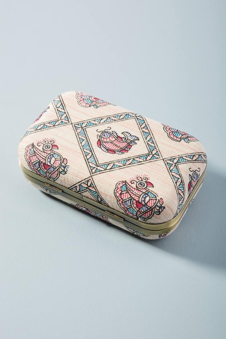 Anthropologie Wonderful Travels Clutch