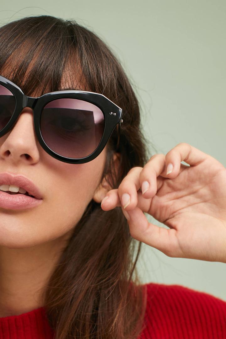 Anthropologie Squared Cat-eye Sunglasses