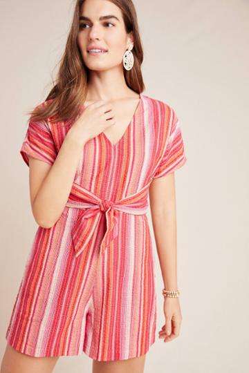 Greylin Reva Striped Romper
