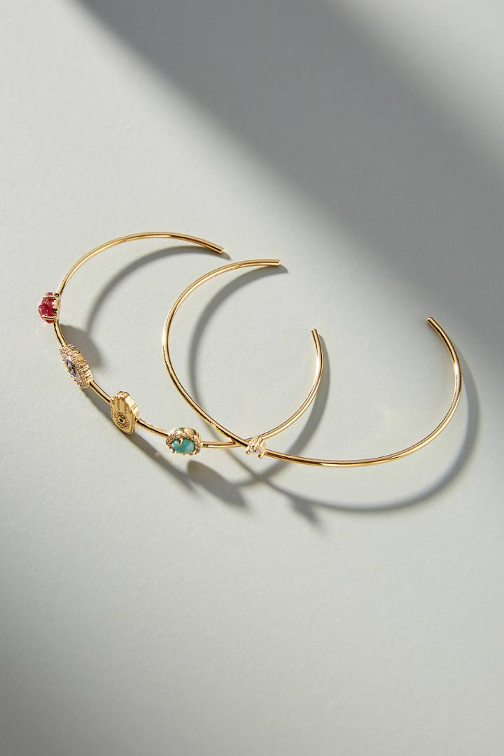 Anthropologie Charmed Cuff Bracelet
