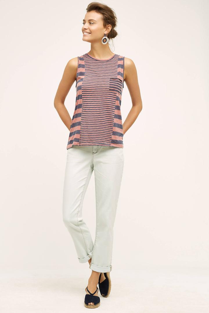 Pilcro And The Letterpress Pilcro Hyphen Mid-rise Jeans