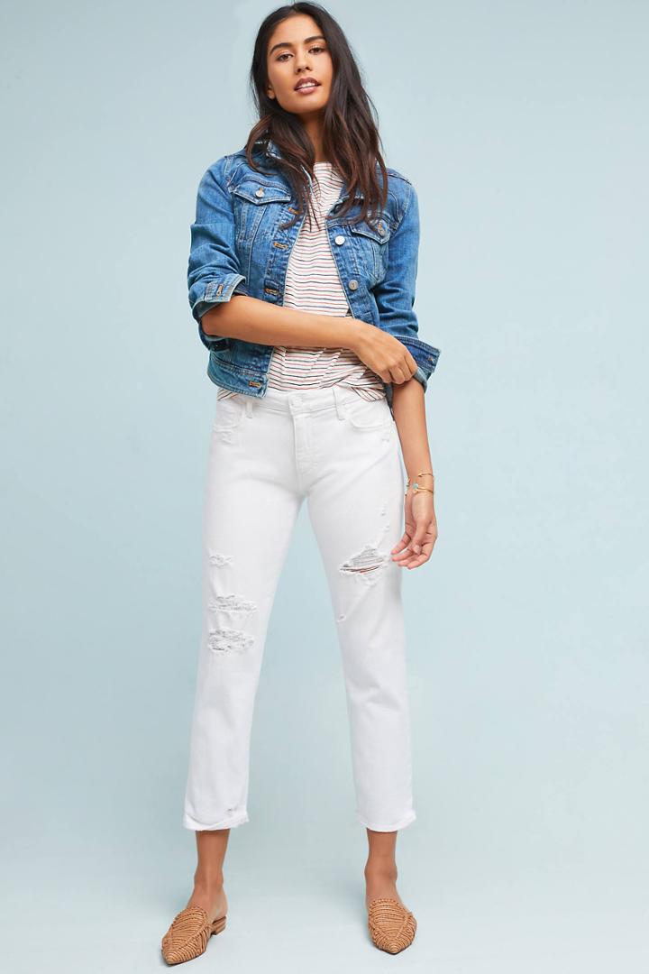Paige Brigitte High-rise Slim Boyfriend Jeans