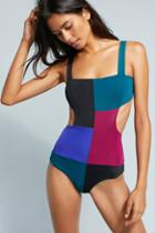 Mara Hoffman Mina Colorblock One-piece Swimsuit