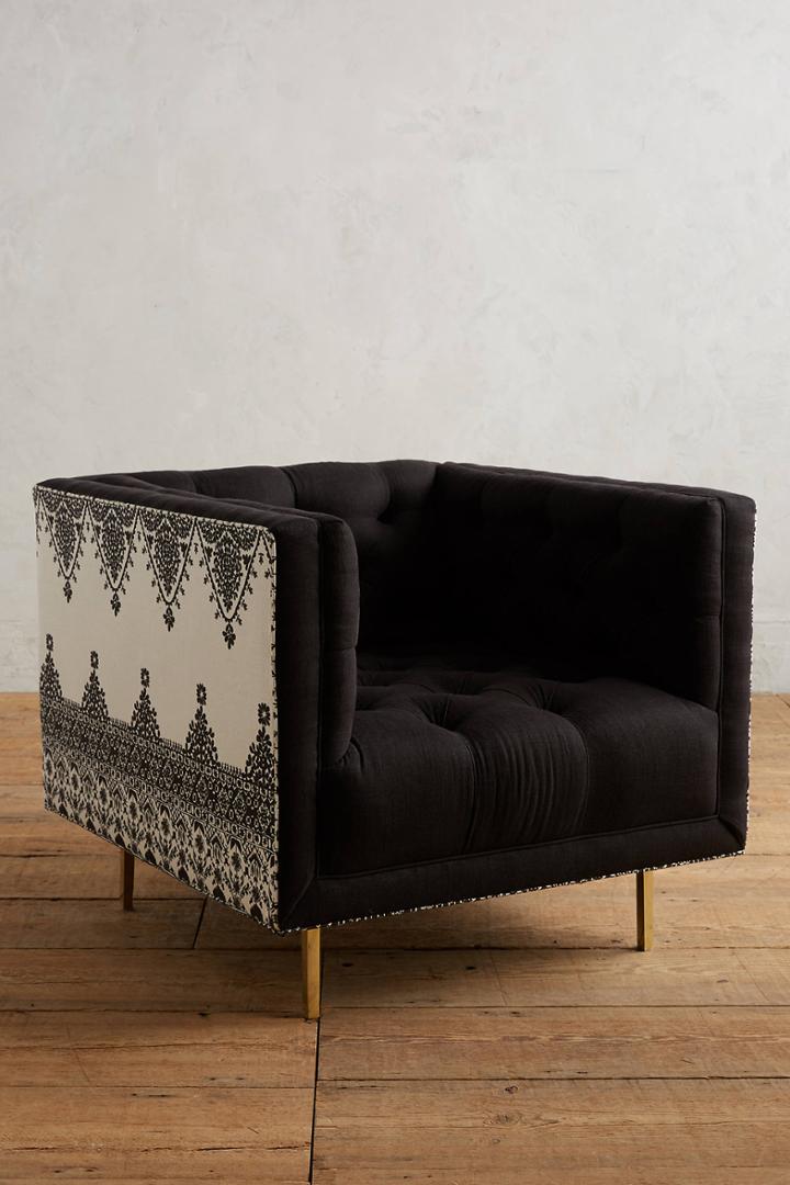 Anthropologie Adalet-printed Mina Chair