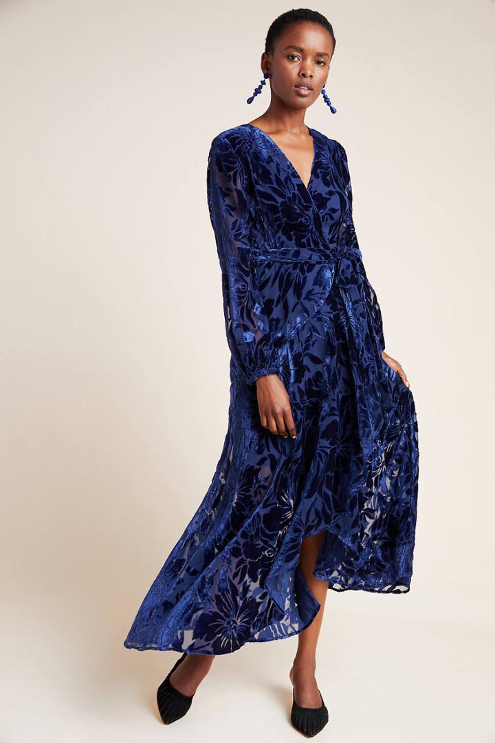Hutch Daniella Velvet Maxi Dress