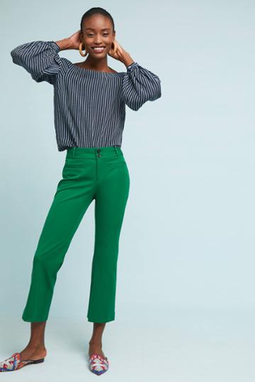 Essentials By Anthropologie The Essential Cropped Flares