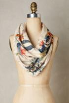 Anthropologie Drawing Room Infinity Scarf